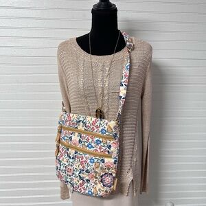 Vera Bradley Multicolor Floral Crossbody Bag